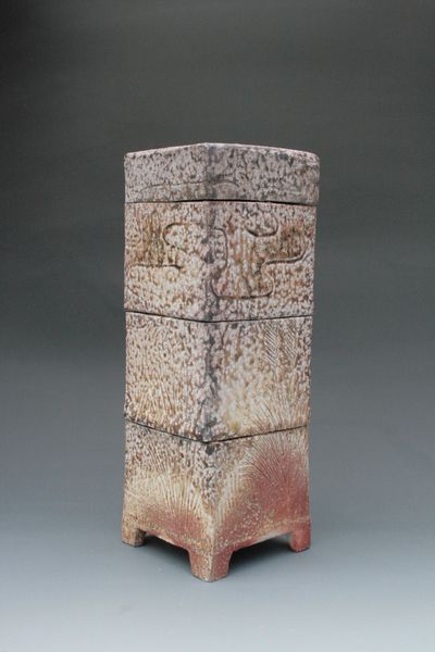 Jubako/stacking food boxes, fired in Sassayama
