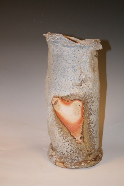 Sided-fired Vase by Andrea Kimball