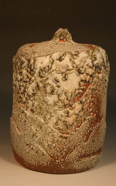 Mizusashi, "Snow on Pine Mountains", Spring 2011 Firing
