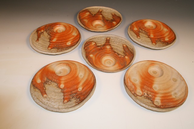 "Orbit" plates, Spring 2011 Firing