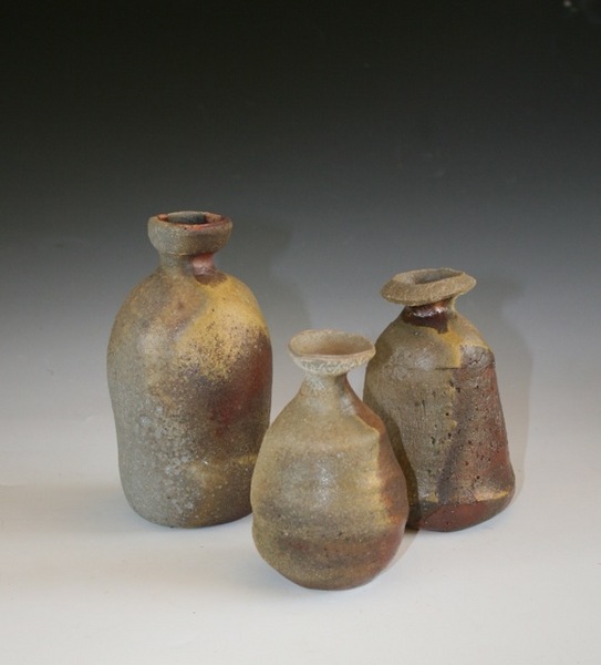 Tokkuri Sake Flasks by Andrea Kimball