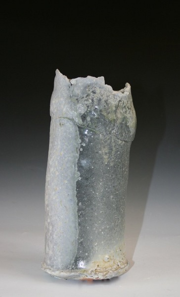 Firebox vase, by Andrea Kimball, Fall 2013