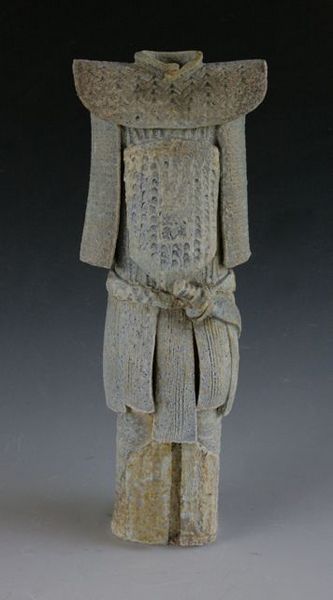 Samurai by Susan Kotulak,
Unglazed, handbuilt. Fall 2013
