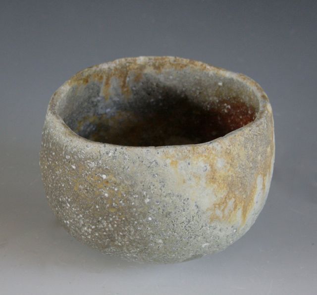 Tea Bowl, Susan Kotulak, With natural ash coloring, Fall 2013