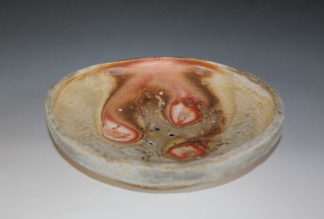 Double Walled Serving Platter, Susan Kotulak, 9 x 9 x9 1.5"