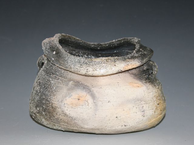 "Protected" Firebox vase by Susan Kotulak, Fall 2013  6x4x4"