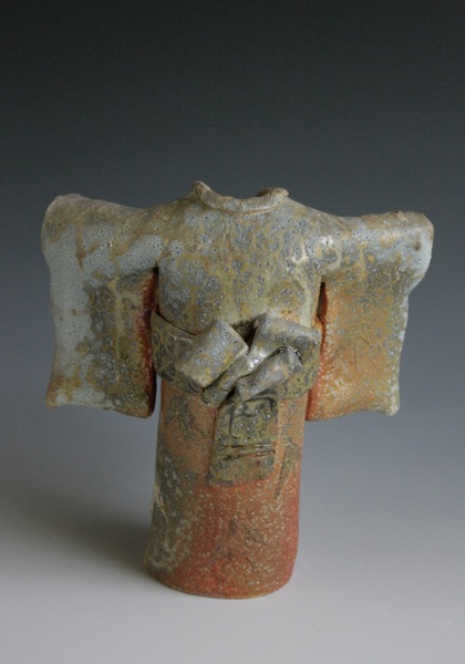 Kimono Figure/Vase, 9/2014, reverse side