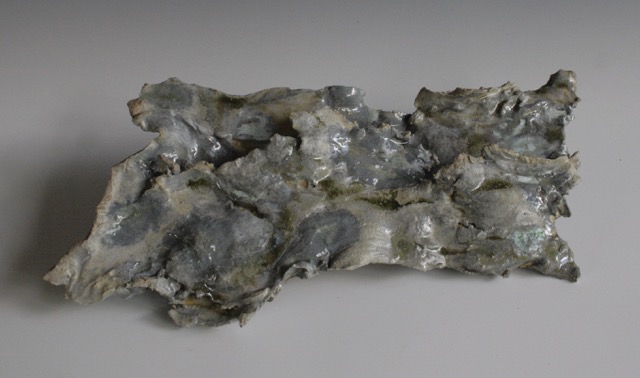 Wall Sculpture, Andrea Kimball, 2015 Dix firing at the OkiDokiAnagama