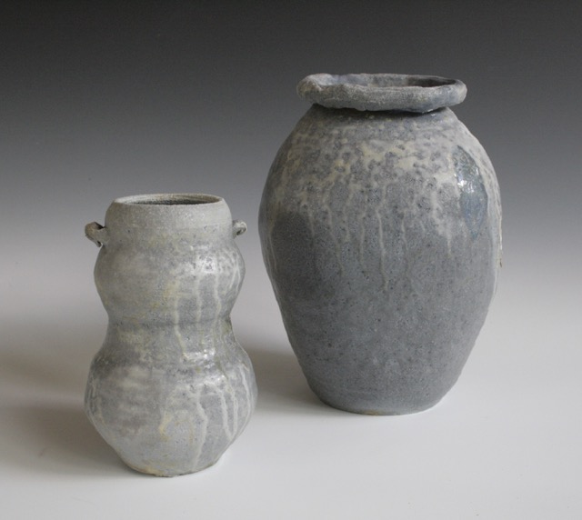 Vases, Andrea Kimball, 2015 Dix firing at the OkiDokiAnagama