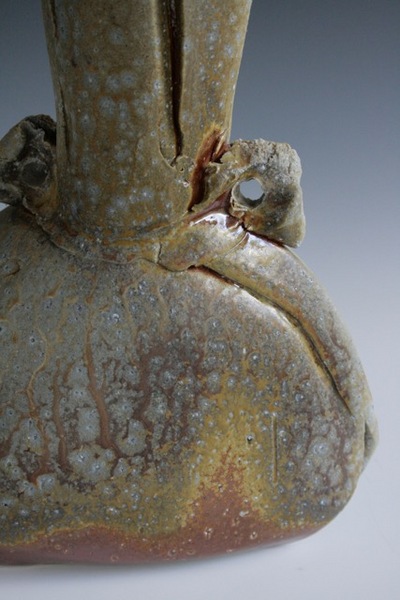 John Dix, Detail of Sculptural Vessel, 2015